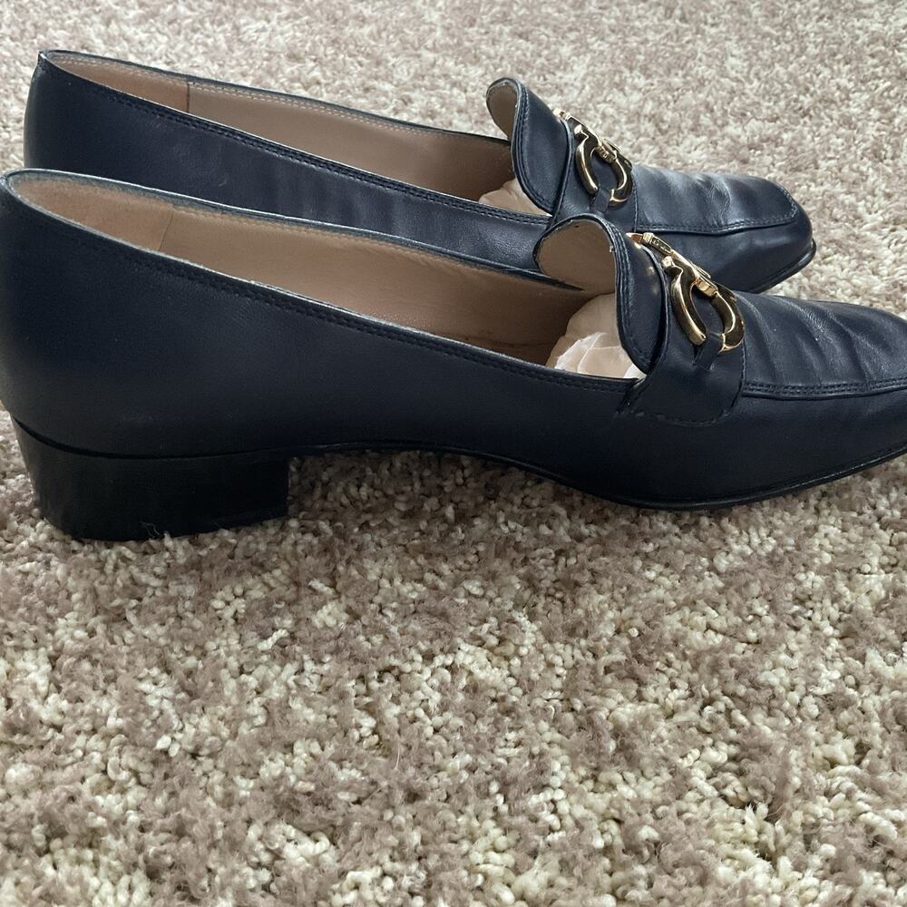 Salvatore Ferragamo Forever Women’s Slip On Shoe With Buckle 3cm Used 7 1/2AA - Picture 5 of 12